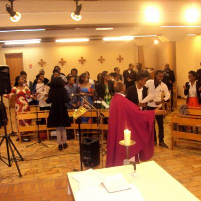 Messe pour le Burundi en l'église St Vincent de Paul  -  Lille le 20/2/2016