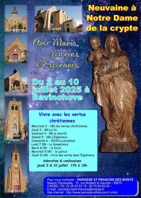 Affiche nd crypte 2025